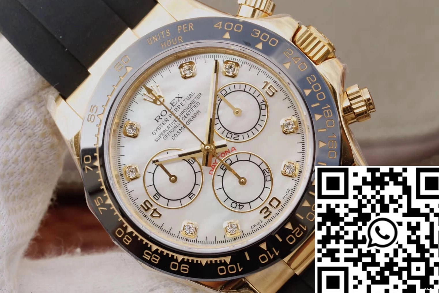 V6 M116518ln-0037 Rolex Dial Daytona JH Cosmograph Diamond Factory 0817